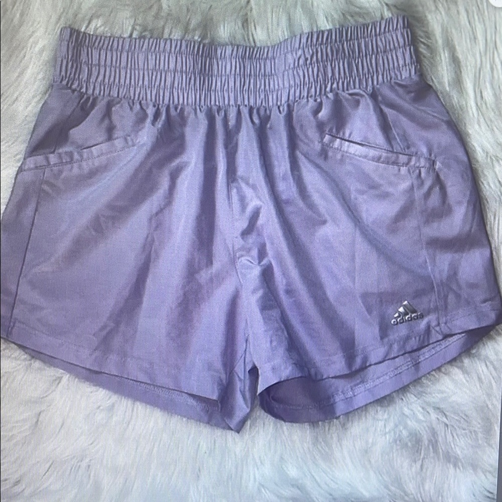 Adidas Women's Purple Shorts